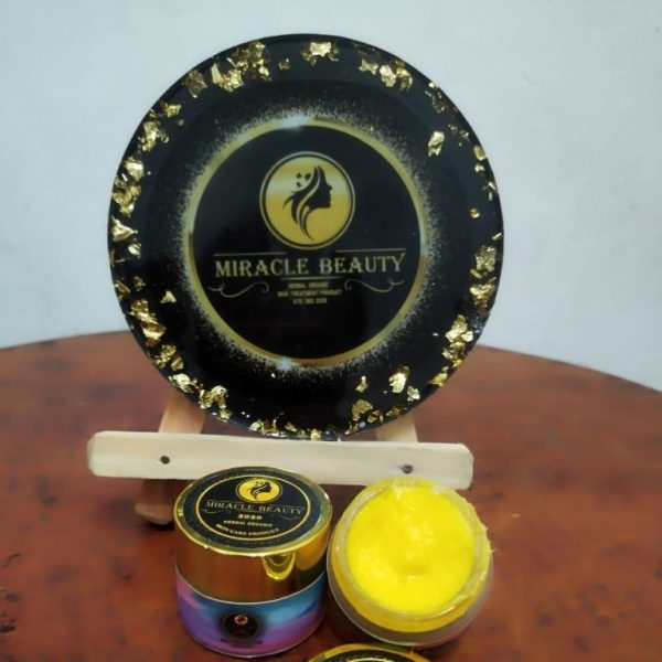 Yollowish white Night face cream