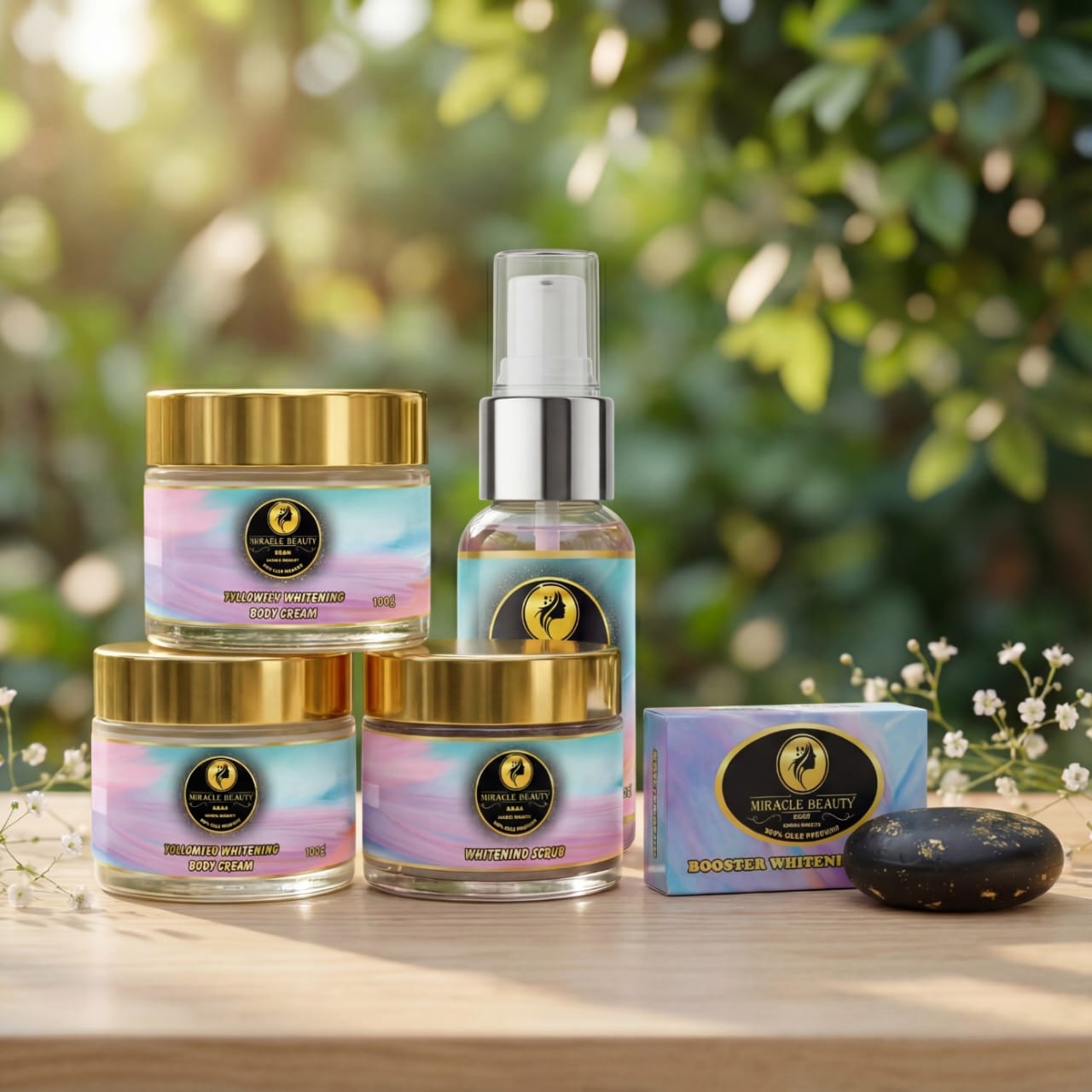 Yellowish white body package Yellowish White Body Package - Image 1