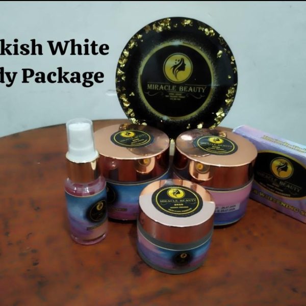 Pinkish white Body package