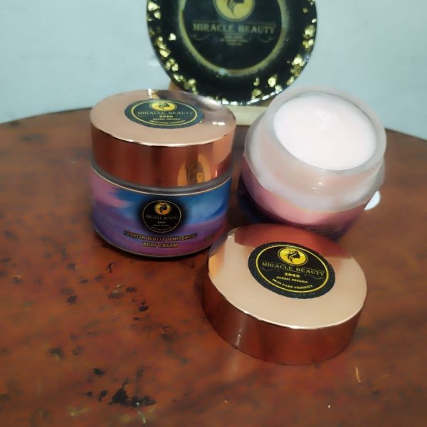 Pinkish white body Night cream