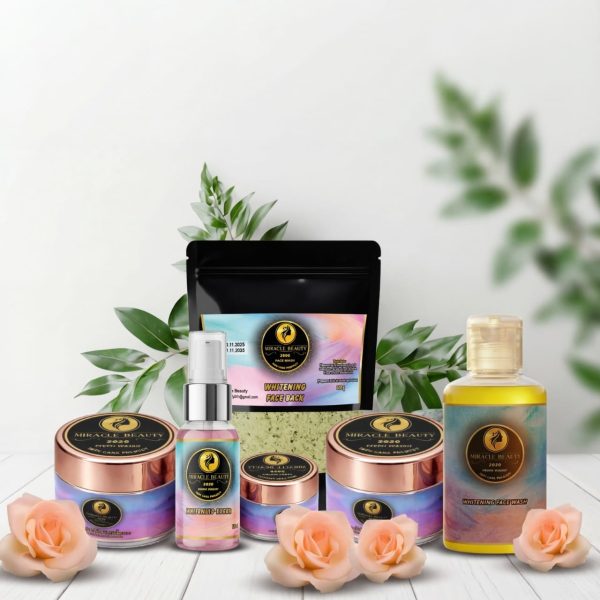 Pinkish White Face package